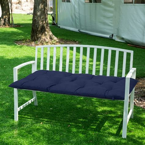 walmart bench cushions outdoor|50 inch patio bench cushions.